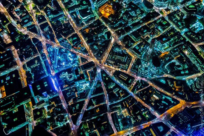 Parece una maqueta, pero es Londres desde el aire (FOTOS)