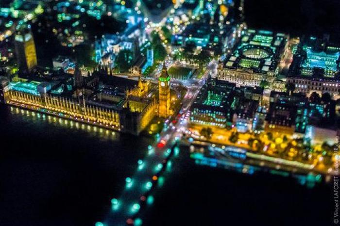 Parece una maqueta, pero es Londres desde el aire (FOTOS)