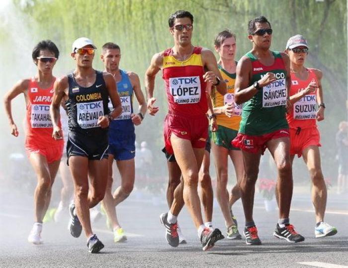Día de celebración en el deporte español: oro para Miguel Ángel López y plata para Raquel González, en los 35 kilómetros marcha
