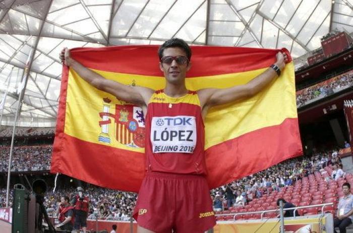 Día de celebración en el deporte español: oro para Miguel Ángel López y plata para Raquel González, en los 35 kilómetros marcha