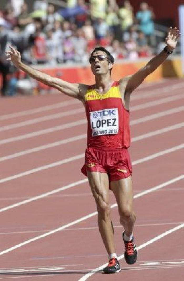 Día de celebración en el deporte español: oro para Miguel Ángel López y plata para Raquel González, en los 35 kilómetros marcha