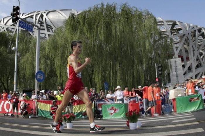 Día de celebración en el deporte español: oro para Miguel Ángel López y plata para Raquel González, en los 35 kilómetros marcha