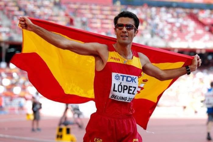 Día de celebración en el deporte español: oro para Miguel Ángel López y plata para Raquel González, en los 35 kilómetros marcha