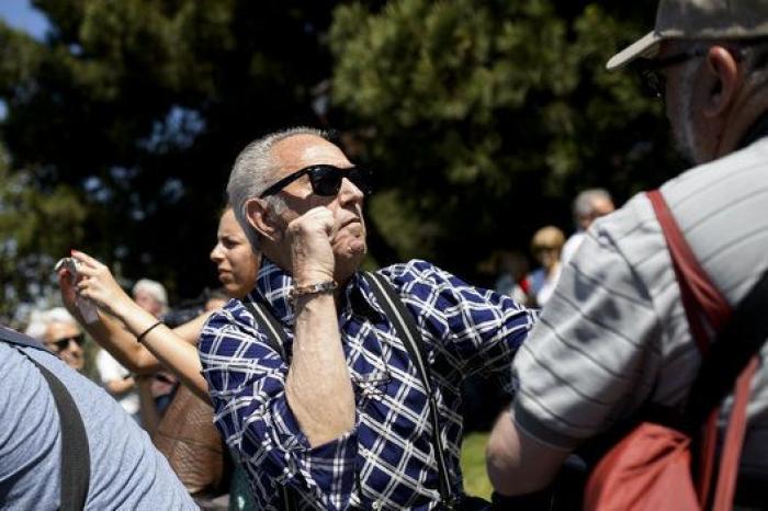 Fiasco total de la concentración anti Podemos en Madrid