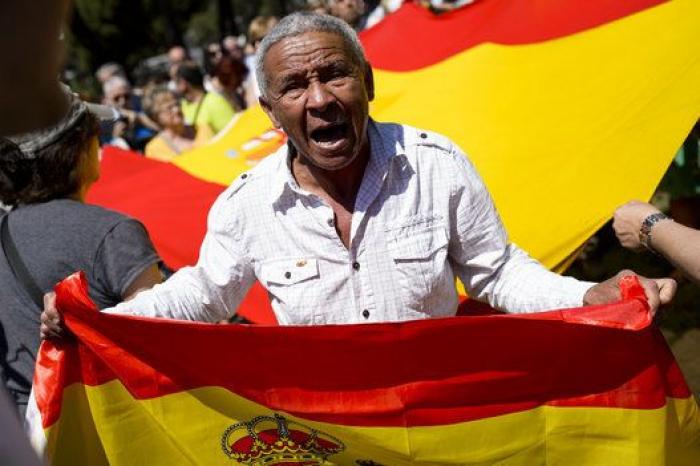 Fiasco total de la concentración anti Podemos en Madrid