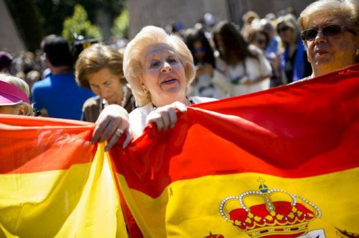 Fiasco total de la concentración anti Podemos en Madrid