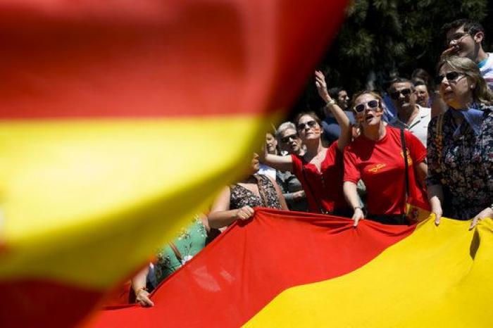 Fiasco total de la concentración anti Podemos en Madrid