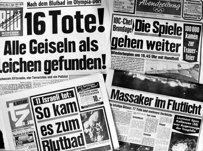 50 años de la masacre de Múnich 1972, el ataque que cambió el terrorismo internacional
