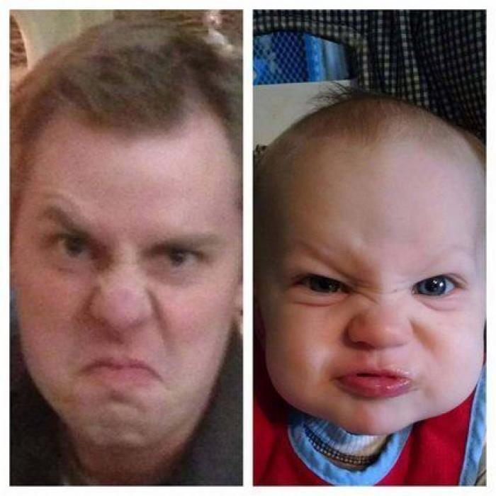 15 niños que son clavados a sus padres