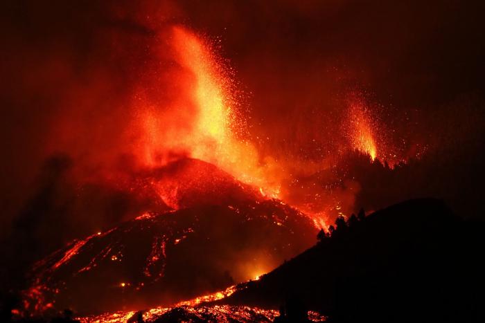 Las 10 imágenes más espectaculares del volcán de La Palma