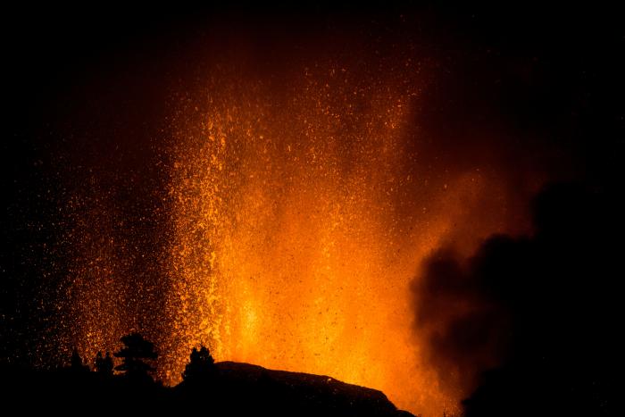 Las 10 imágenes más espectaculares del volcán de La Palma