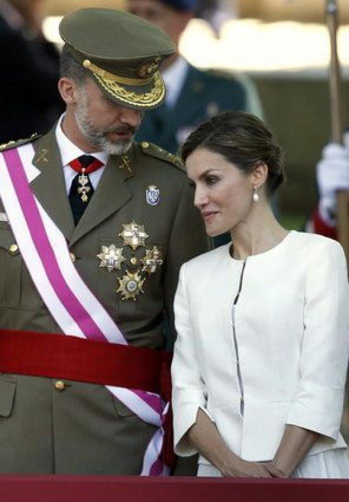 Los Reyes se estrenan en el Día de las Fuerzas Armadas (FOTOS)