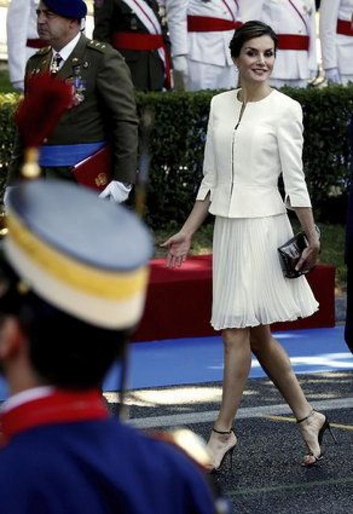 Los Reyes se estrenan en el Día de las Fuerzas Armadas (FOTOS)