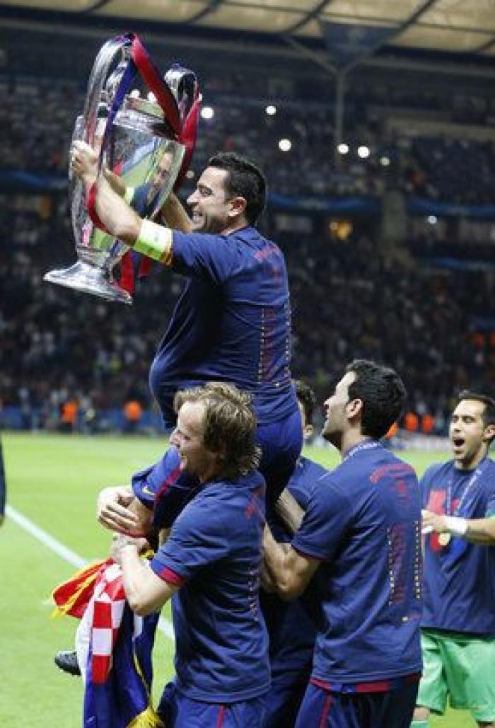 Xavi: "Tenía ganas de acabar así, es insuperable"