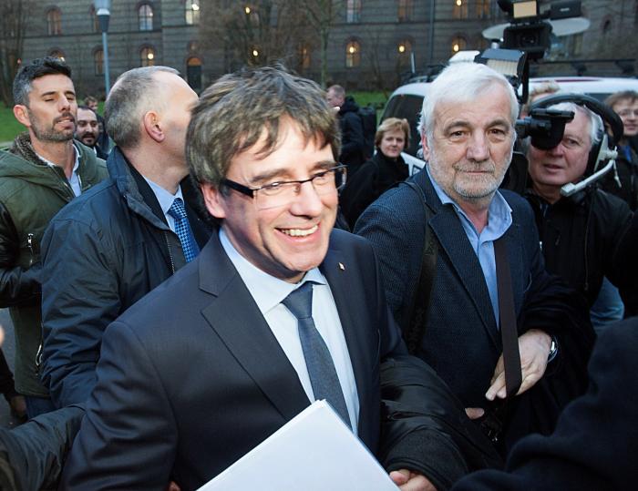Puigdemont defiende el independentismo catalán en Dinamarca y evita la extradición