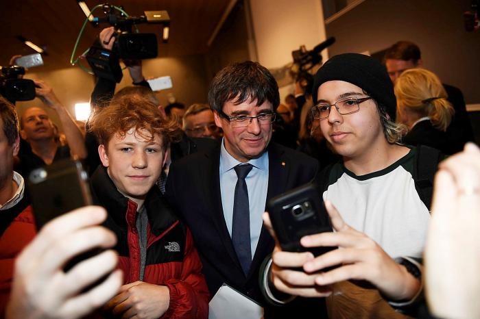 Puigdemont defiende el independentismo catalán en Dinamarca y evita la extradición