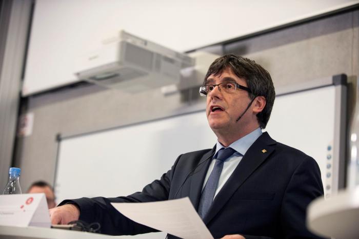 Puigdemont defiende el independentismo catalán en Dinamarca y evita la extradición
