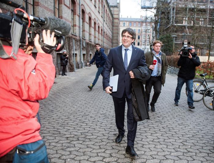 Puigdemont defiende el independentismo catalán en Dinamarca y evita la extradición