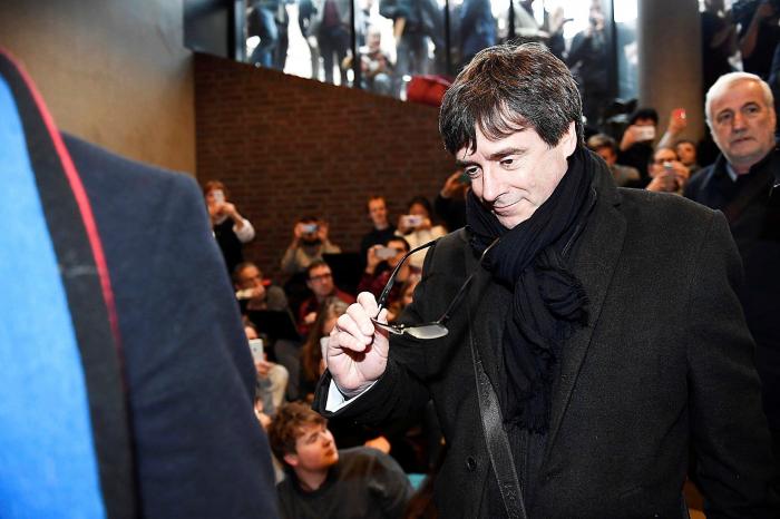 Puigdemont defiende el independentismo catalán en Dinamarca y evita la extradición