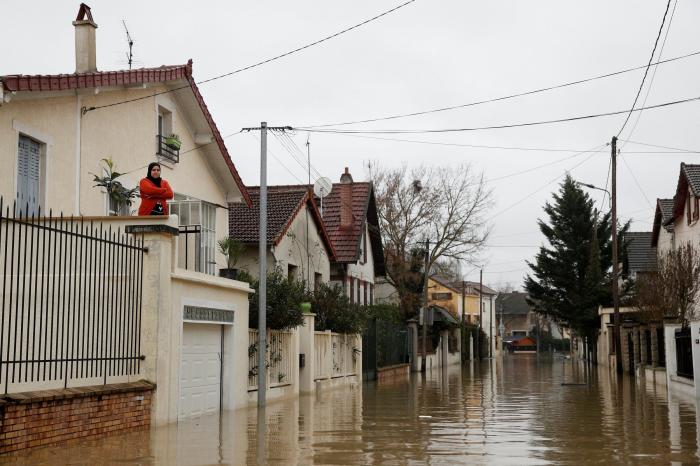 El Sena, desbordado en París