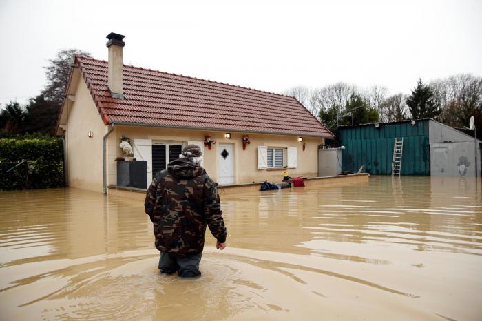 El Sena, desbordado en París