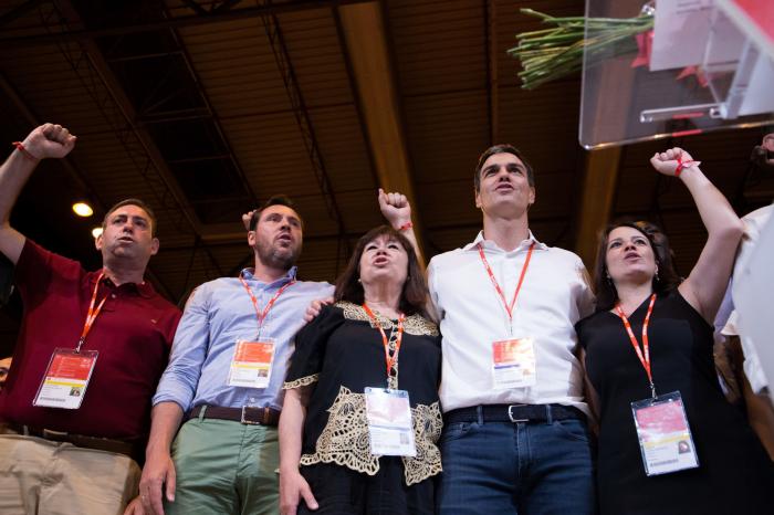 Así quedan los grupos parlamentarios del PSOE tras el congreso
