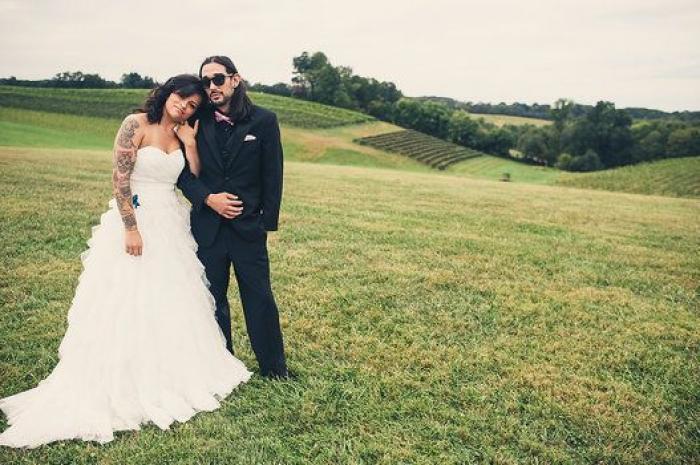 19 novias que supieron sacar partido a sus tatuajes el día de su boda (FOTOS)