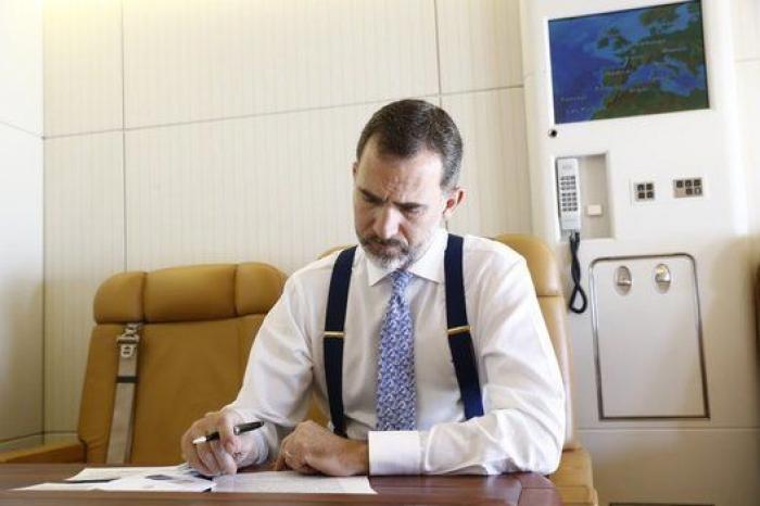 La Casa Real distribuye imágenes del día a día de los Reyes