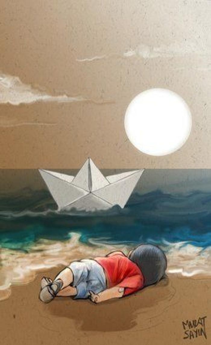 El homenaje de los ilustradores al pequeño Aylan