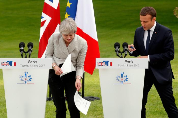 Theresa May y Emmanuel Macron anuncian un plan conjunto para frenar el terrorismo