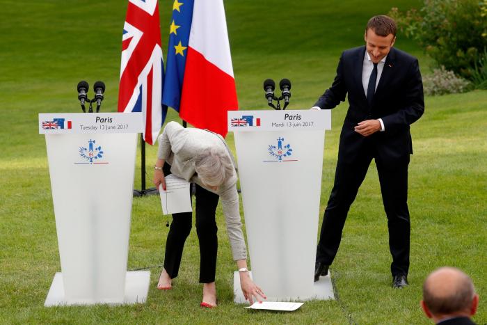 Theresa May y Emmanuel Macron anuncian un plan conjunto para frenar el terrorismo