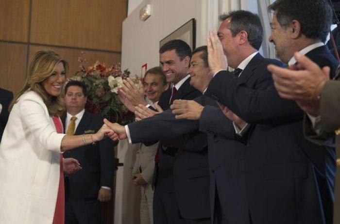 Las imágenes y anécdotas de la investidura de Susana Díaz