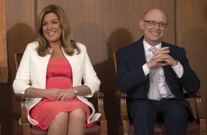 Las imágenes y anécdotas de la investidura de Susana Díaz
