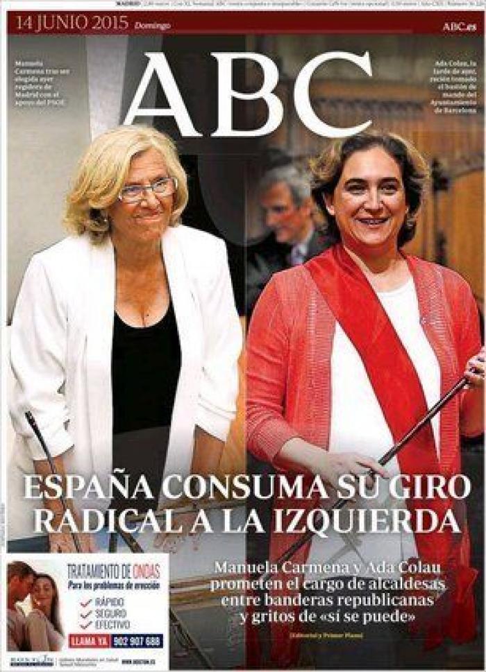 Portadas para un día histórico (FOTOS)