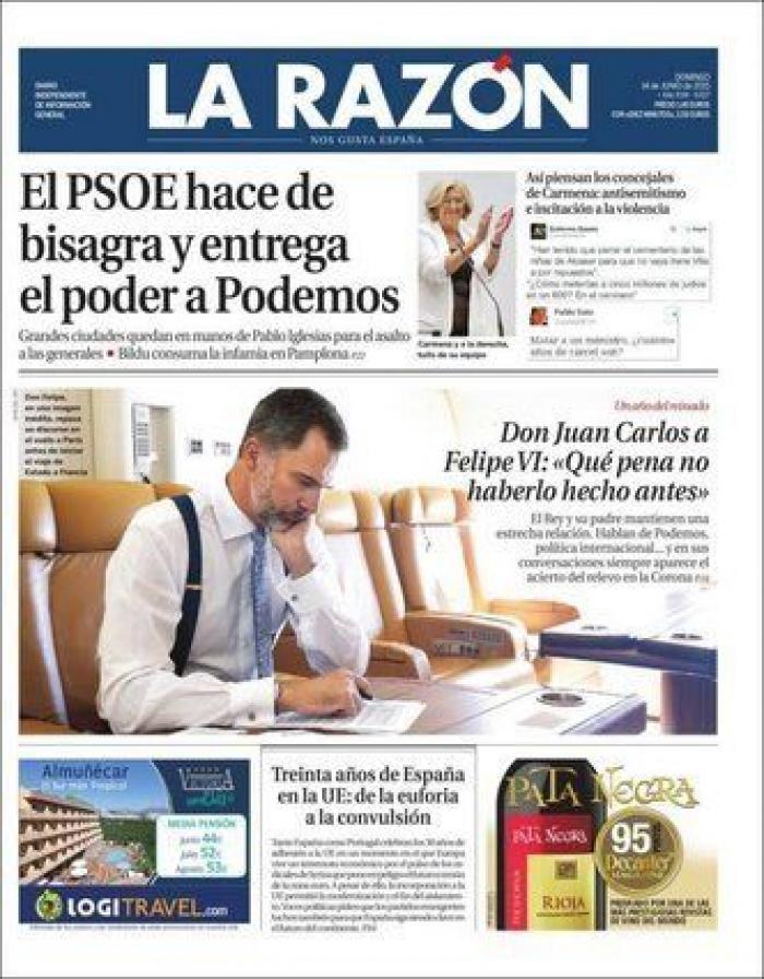 Portadas para un día histórico (FOTOS)