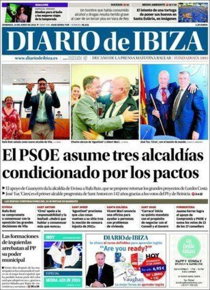 Portadas para un día histórico (FOTOS)