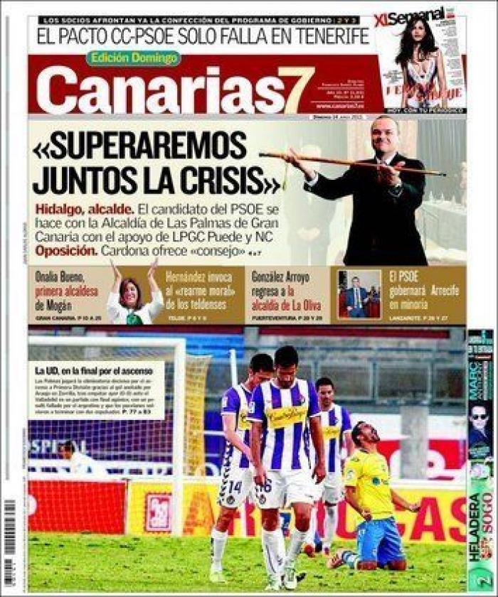 Portadas para un día histórico (FOTOS)