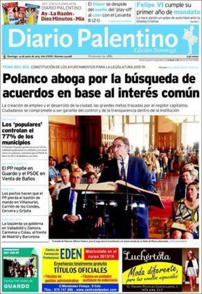 Portadas para un día histórico (FOTOS)