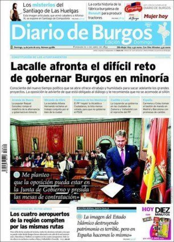 Portadas para un día histórico (FOTOS)