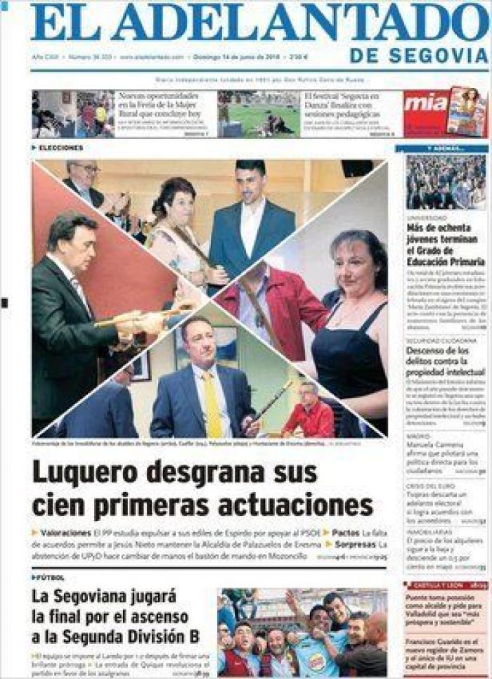 Portadas para un día histórico (FOTOS)