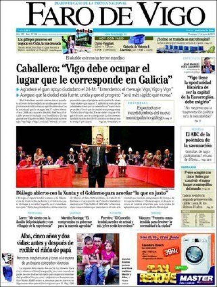 Portadas para un día histórico (FOTOS)