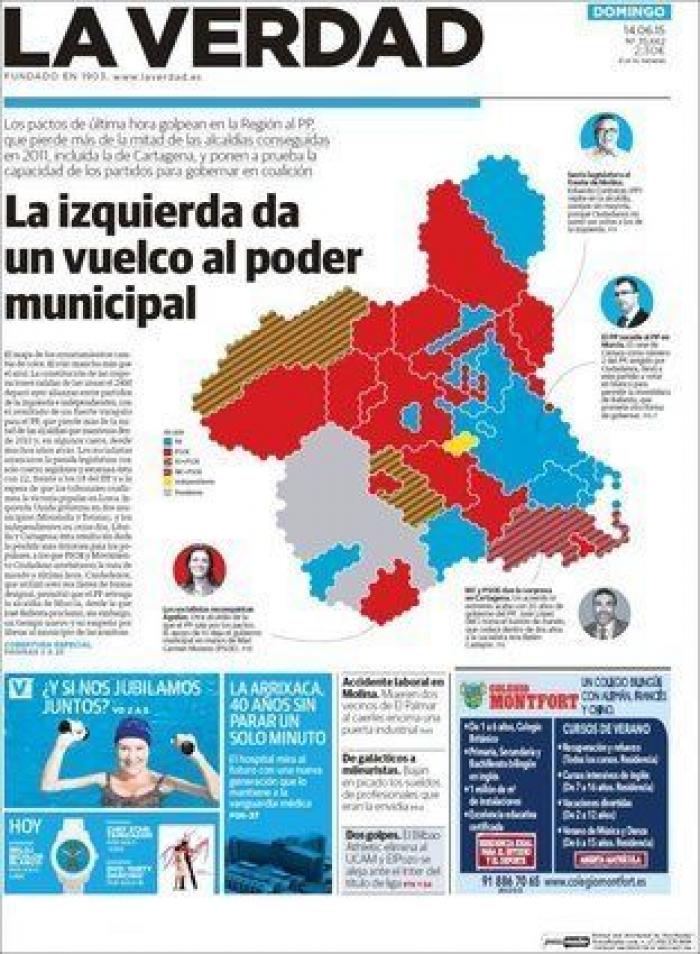 Portadas para un día histórico (FOTOS)