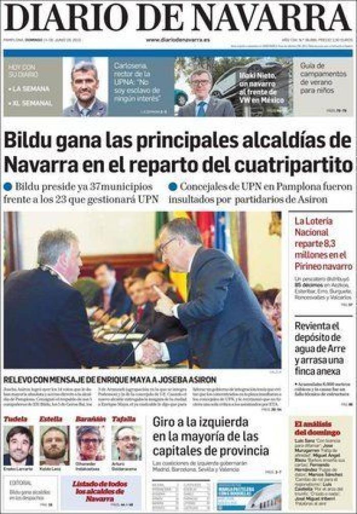 Portadas para un día histórico (FOTOS)