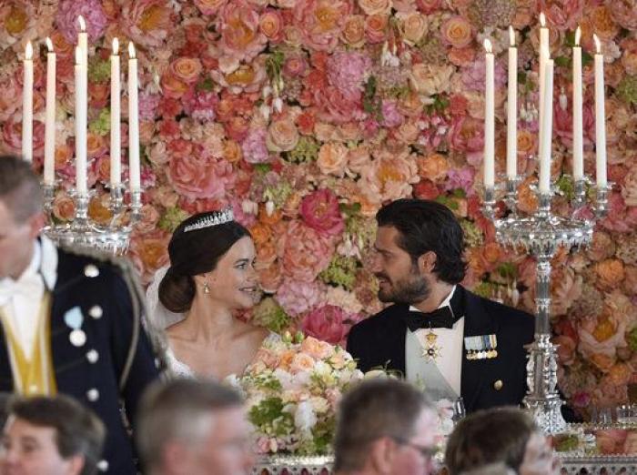 Boda de Carlos Felipe de Suecia y Sofia Hellqvist: el toque español del vestido de la novia