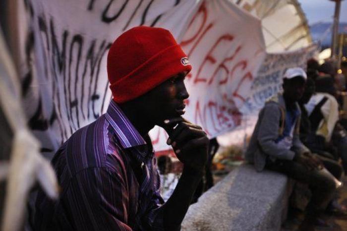 Centenares de migrantes, atrapados en la frontera entre Italia y Francia