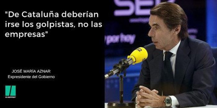 Aznar revela qué votaría en la moción de censura de Vox: "No tengo la menor duda al respecto"