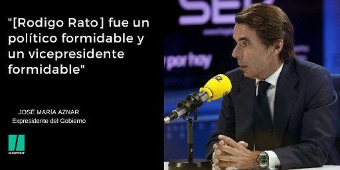 Aznar revela qué votaría en la moción de censura de Vox: "No tengo la menor duda al respecto"