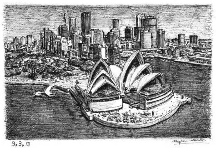 Las ilustraciones prodigiosas de Stephen Wiltshire