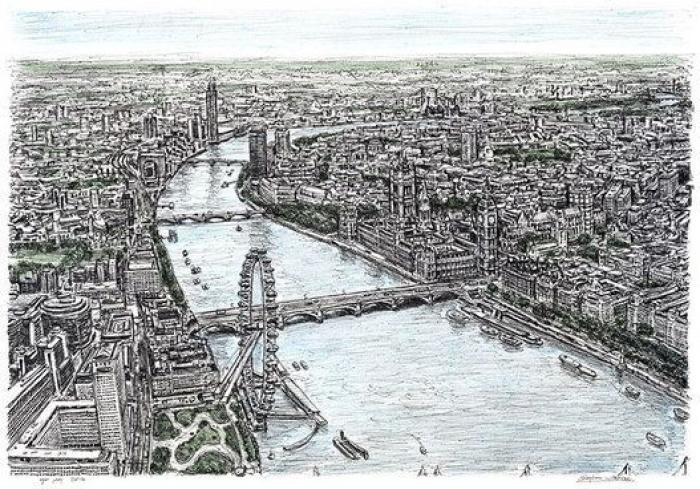 Las ilustraciones prodigiosas de Stephen Wiltshire