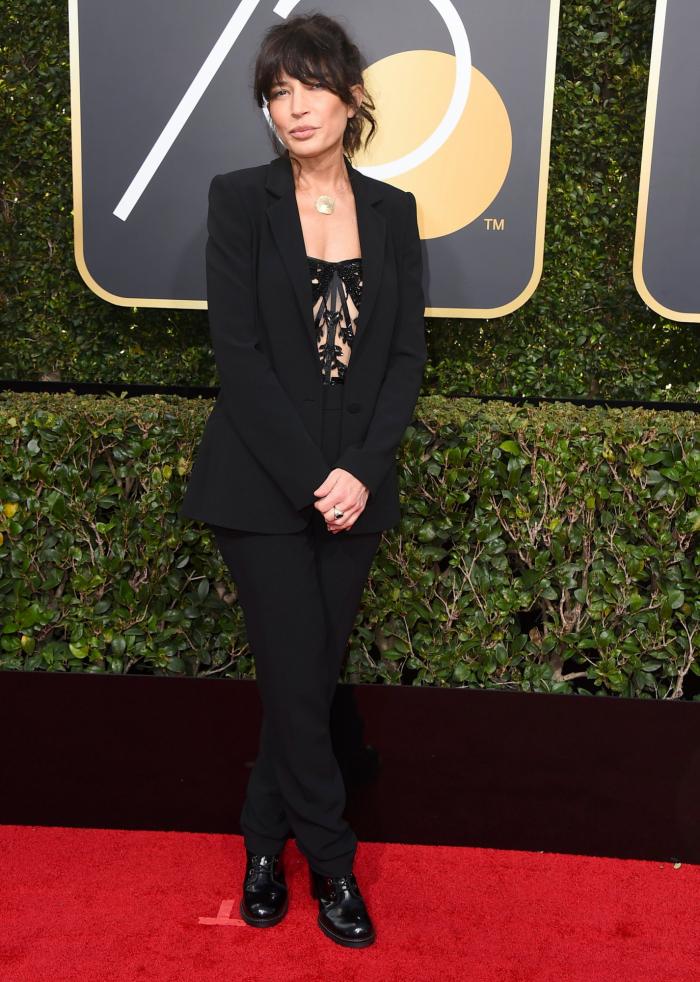 Actrices que optaron por el pantalón en los Globos de Oro 2018